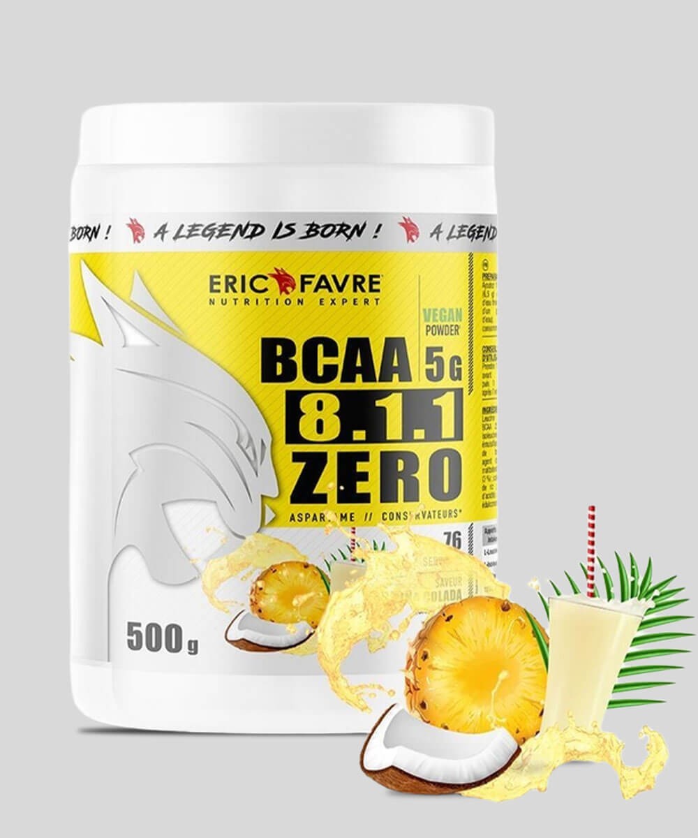 BCAA 8.1.1 ZERO - Eric Favre | 500gr