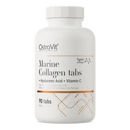 Marine Collagen + Hyaluronic Acid and Vitamin C 90 tablets